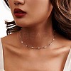 925 Sterling Silver Pendant Necklaces NJEW-L116-02P-4