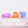 Baby Shower Ornaments Acrylic Baby Feet Pendants PAB215Y-4