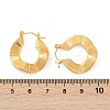 304 Stainless Steel Hoop Earrings for Women EJEW-U046-04G-5