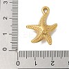 Ion Plating(IP) 304 Stainless Steel Pendants STAS-Q334-42G-3