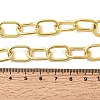 Brass Cable Chain Necklaces for Women NJEW-B157-09G-5