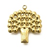 Ion Plating(IP) 304 Stainless Steel Pendants STAS-C115-01C-G-1