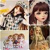 8Pcs 8 Colors PP Doll Wig Hair AJEW-GL0002-34B-5