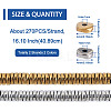2 Strands 2 Colors Electroplate Non-magnetic Synthetic Hematite Beads Strands G-CW0001-11-3