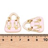 Alloy Enamel Pendants FIND-B062-08G-3