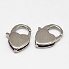 Tarnish Resistant 304 Stainless Steel Lobster Claw Clasps LS-STAS-D069-01-1