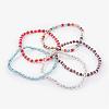 Glass Seed Beads Stretch Bracelets BJEW-JB02498-1