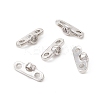 Rack Plating Brass Pave Clear Cubic Zirconia Connector Charms LS-KK-G433-04P-3