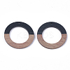 Resin & Walnut Wood Pendants RESI-S358-04H-01-1
