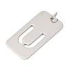 304 Stainless Steel Pendants STAS-M115-01P-U-2