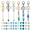 DIY Beadable Keychain Making Kit DIY-TA0006-01-1