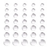 80Pcs 4 Size Transparent Glass Cabochons X1-GGLA-ZZ0001-03-1