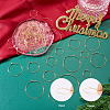 56Pcs 7 Styles 316 Surgical Stainless Steel Hoop Earrings Findings STAS-TA0002-84-5