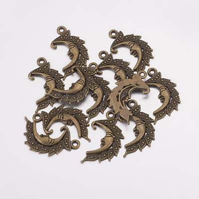 Tibetan Style Pendants MAC384-NF-1