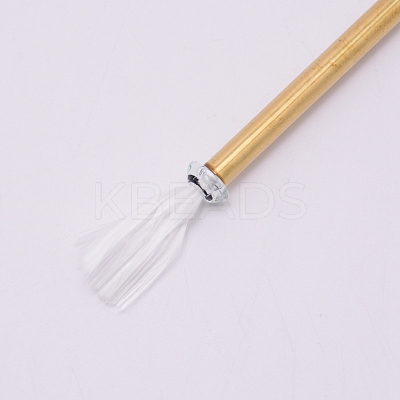 Brass Stretch Oil Lamp Fire Rod TOOL-WH0130-27-1