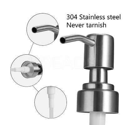 304 Stainless Steel Soap Dispenser STAS-SZ0001-17-1
