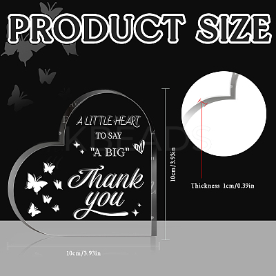Acrylic Decoration DJEW-WH0591-011-1