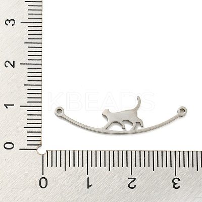 Non-Tarnish 304 Stainless Steel Connector Charms LS-STAS-Q255-02P-1