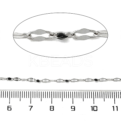 304 Stainless Steel Dapped Chains CHS-H036-01P-08-1