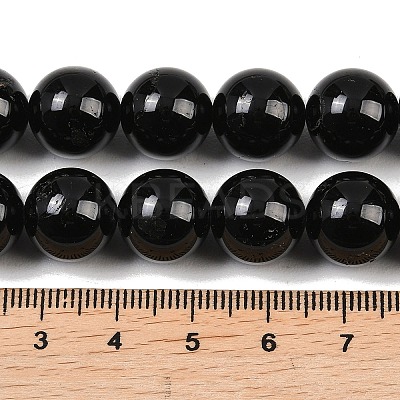 Natural Tourmaline Bead Strands LS-G-H1603-12mm-1