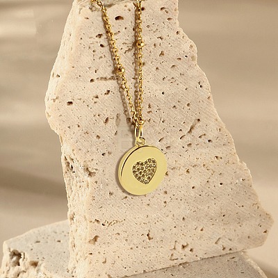 4Pcs 2 Colors Eco-Friendly Brass Micro Pave Cubic Zirconia Pendants ZIRC-BC0001-04-1