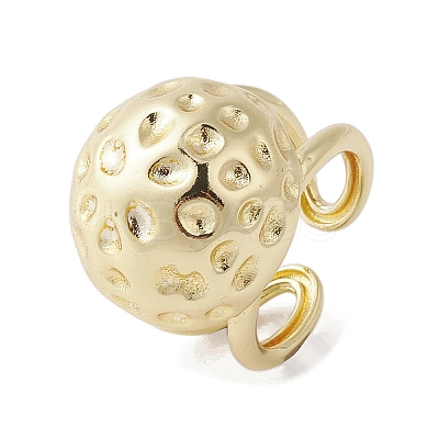 Brass Adjustable Rings RJEW-K257-63G-1