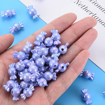 Opaque Acrylic Beads MACR-S153-83-I-M-1