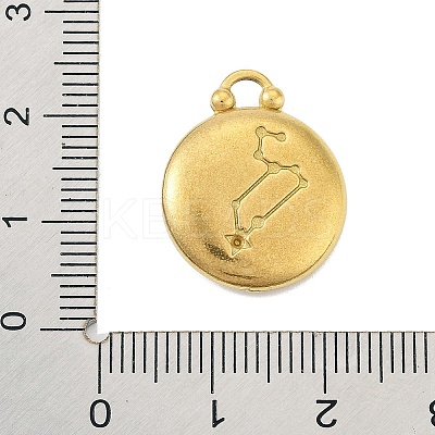 Real 18K Gold Plated Tone 304 Stainless Steel Pendants STAS-K291-01G-04-1