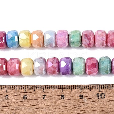 Anti-Tarnish Electroplate Glass Beads Strands GLAA-T025-10mm-11A-1