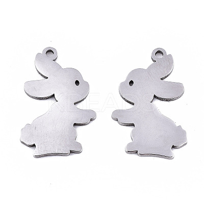 Non-Tarnish 201 Stainless Steel Pendants LS-X-STAS-S081-005-1
