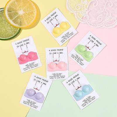 Rectang Paper Greeting Card for Friends DIY-YW0016-01A-1