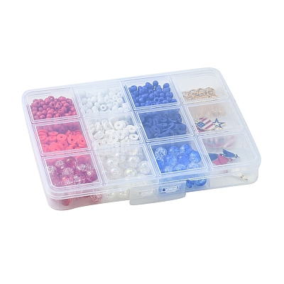 DIY Independence Day Jewelry Making Finding Kit DIY-YW0006-85-1
