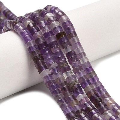 Natural Amethyst Beads Strands G-Z110-A36-2x4mm-1