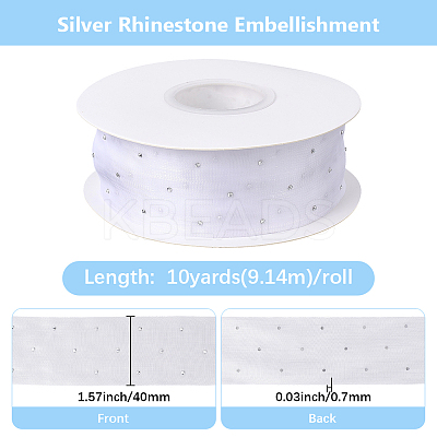 Rayon Rhinestones Ribbon OCOR-WH20050-012A-01-1