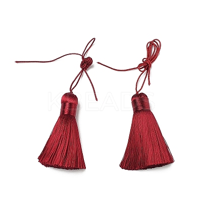 Polyester Tassel Big Pendants HJEW-K030-A-03-1