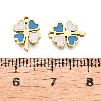 Ion Plating(IP) 316L Surgical Stainless Steel Charms STAS-D035-03G-03-1