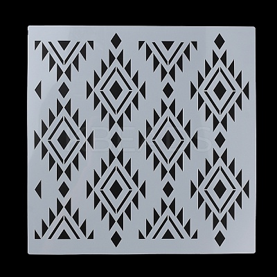 Mandala Theme PET Hollow Out Drawing Painting Stencils DIY-WH0419-27C-1