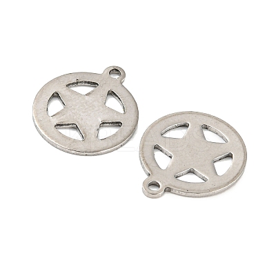 Non-Tarnish 201 Stainless Steel Charms STAS-Z049-02P-1
