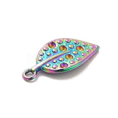 Ion Plating(IP) 304 Stainless Steel Pendant Rhinestone Settings STAS-F282-08MC-1