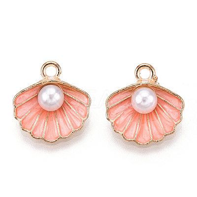 Zinc Alloy Enamel Pendants ENAM-F118-03A-1