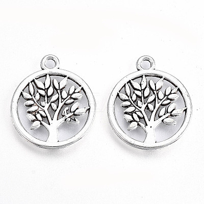 Tibetan Style Alloy Pendants LS-X-TIBE-S323-022AS-RS-1