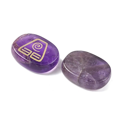 4Pcs 4 Styles Natural Amethyst Display Decorations G-F786-02B-01-1