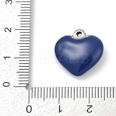 304 Stainless Steel Enamel Pendants STAS-Q350-19P-A-1