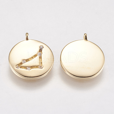 Brass Pendants KK-K215-29D-1