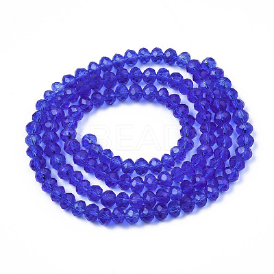 Glass Beads Strands EGLA-A034-T4mm-D31-1