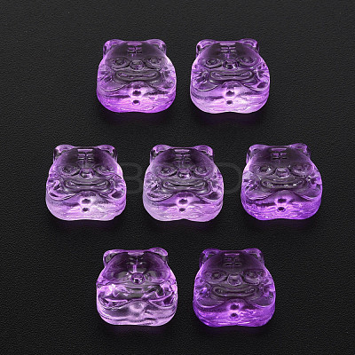 Transparent Glass Beads GLAA-T022-22-D06-1