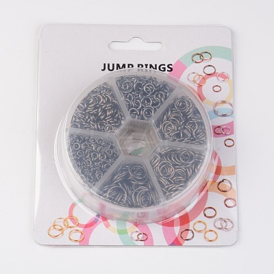 1 Box of Iron Open Jump Rings IFIN-JP0016-01B-1