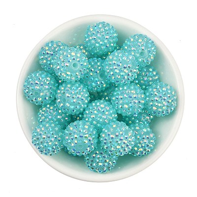 AB-Color Resin Rhinestone Beads RESI-S315-18x20-14-1