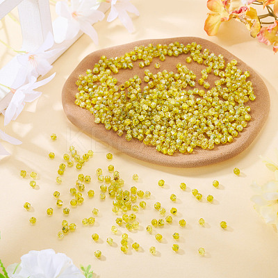 Picasso Baking Paint Glass Seed Beads SEED-TA0001-62D-1