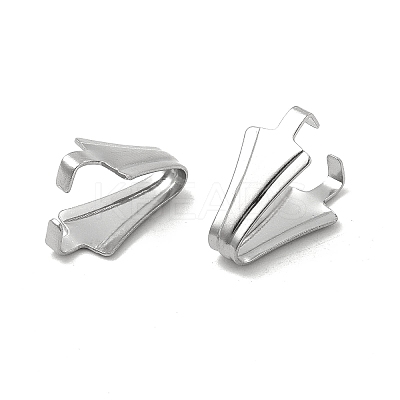 Non-Tarnish 304 Stainless Steel Snap on Bails STAS-P319-31P-1